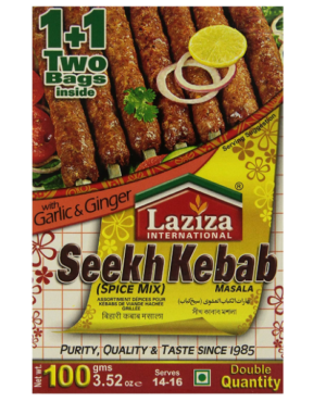 Laziza Masala Seekh Kebab 100g de Laziza
