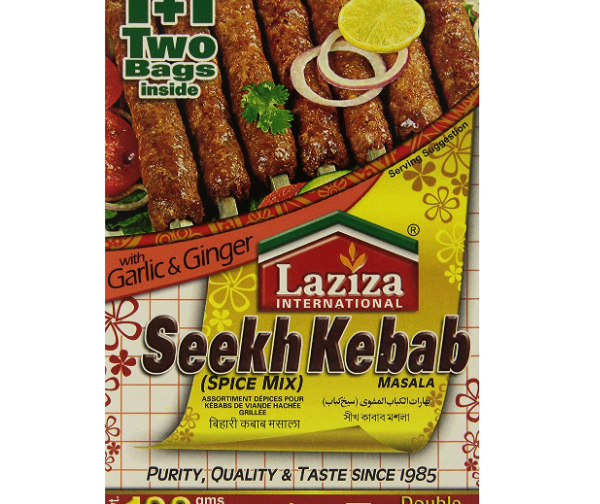Laziza Masala Seekh Kebab 100g de Laziza