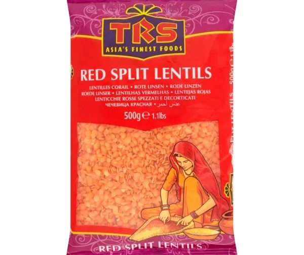 Lentilles corail 500g Masoor Dal indien de TRS