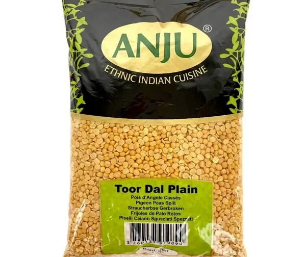 Lentilles indiennes Toor Dal  2KG de Anju