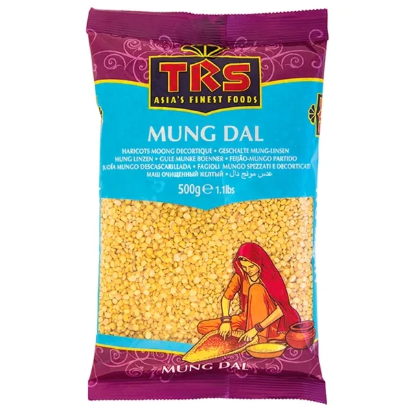 Lentilles indiennes moong dal 500g de TRS
