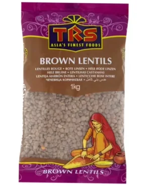 Lentilles rouges Masoor Dal sabut 1kg de TRS