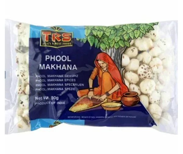 Lotus en grains soufflées Phool makhana 50g de TRS