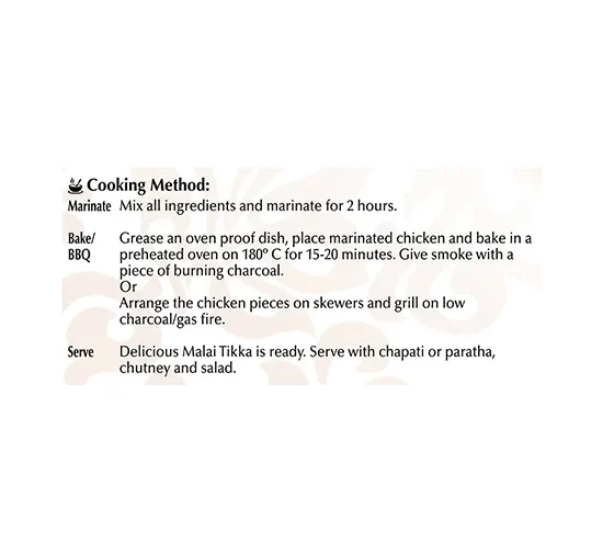 Malai Tikka 50g de National - Image 4