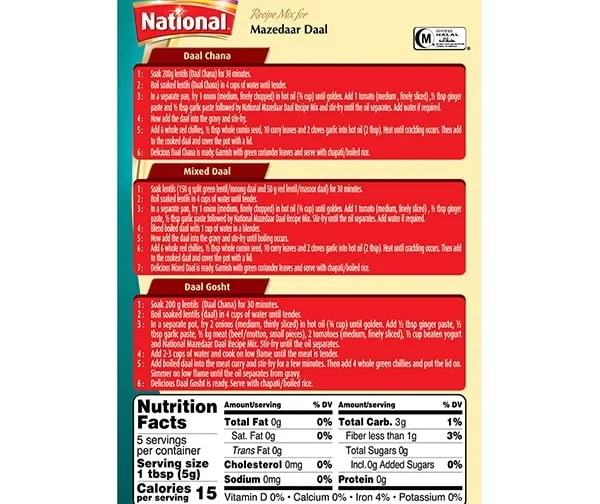 Mazedaar Daal 23g de National - Image 2