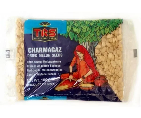 Melon en graines séchées indiennes Charmagaz 100g de TRS
