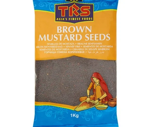 Moutarde noire en graines  1KG de TRS