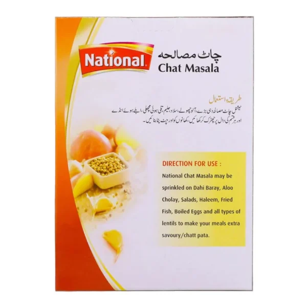 NATIONAL CHAT MASALA 100 GM de National