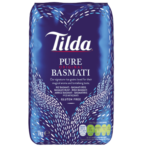 PURE BASMATI RICE 1KG de Tilda