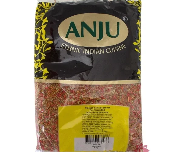 Pan masala indien rouge  1KG de Anju
