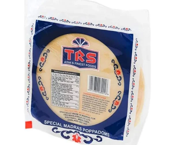 Papad ou Papadum indien Madras 200g de TRS