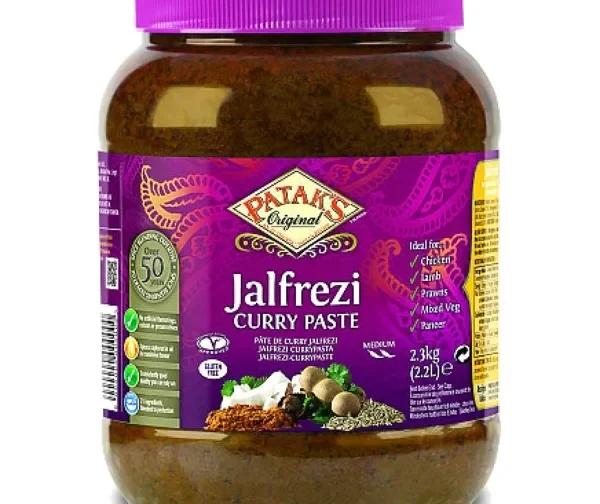 Pâte de curry Jalfrezi indien  2.3kg de Patak&rsquo;s