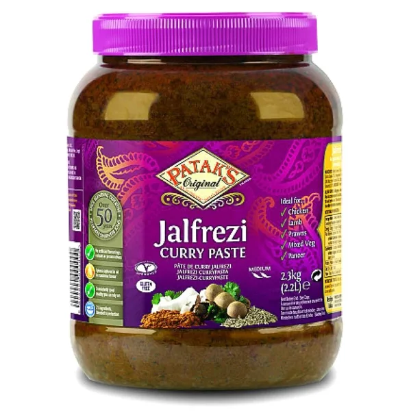Pâte de curry Jalfrezi indien  2.3kg de Patak&rsquo;s