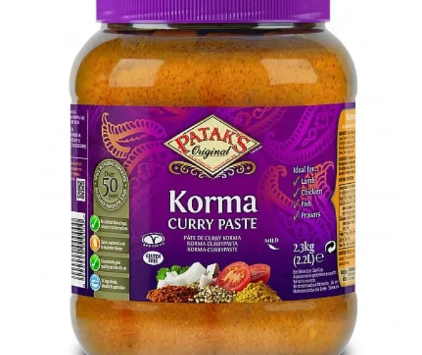 Pâte de curry Korma indien  2.3kg de Patak&rsquo;s