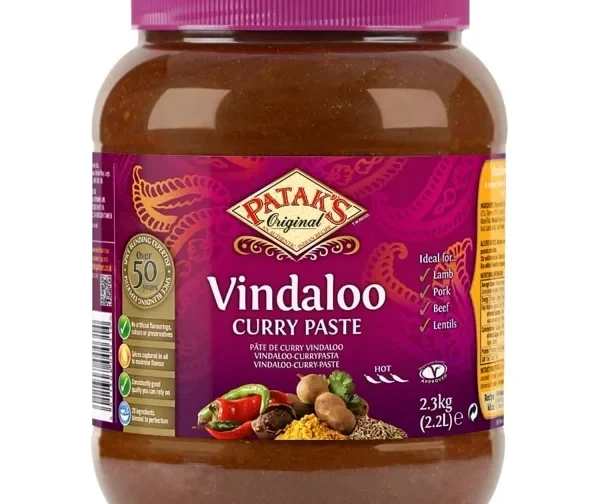 Pâte de curry Vindaloo indien  2.3kg de Patak&rsquo;s