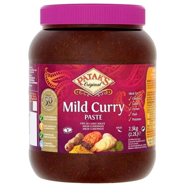 Pâte de curry doux indien  2.3kg de Patak&rsquo;s