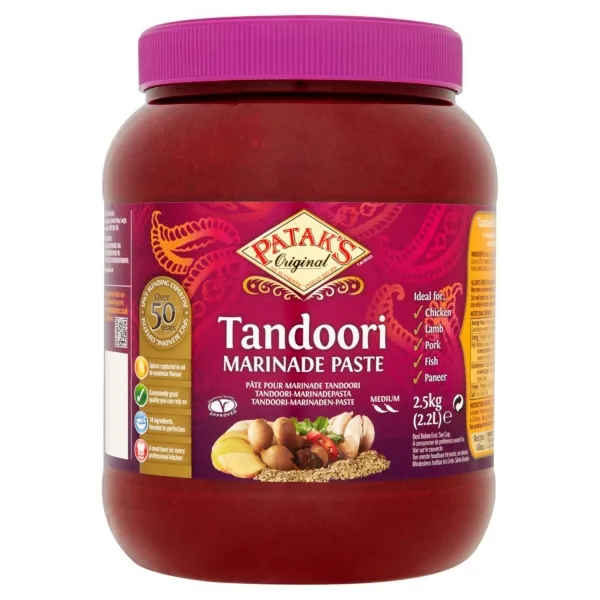 Pâte de marinade Tandoori  2.5kg de Patak&rsquo;s