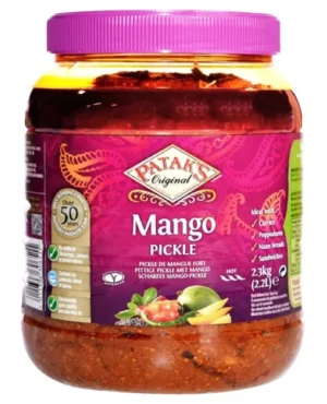 Pickles indiens mangue  2.3kg de Patak&rsquo;s