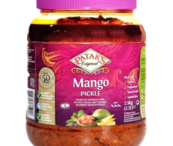 Pickles indiens mangue  2.3kg de Patak&rsquo;s