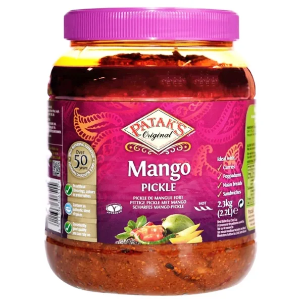 Pickles indiens mangue  2.3kg de Patak&rsquo;s