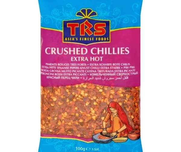 Piment indien en flocons 100g chilli extra fort de TRS