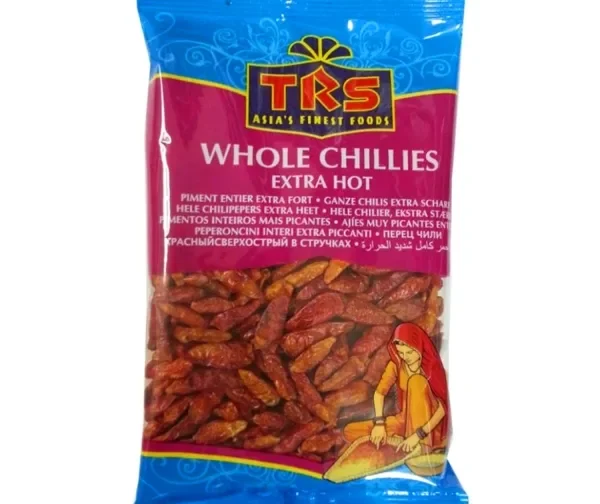 Piment rouge extra fort entier Mirch indien 50g de TRS