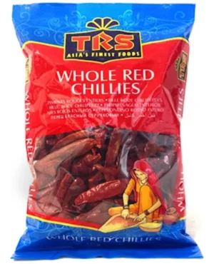 Piment rouge indien long entier 150g de TRS
