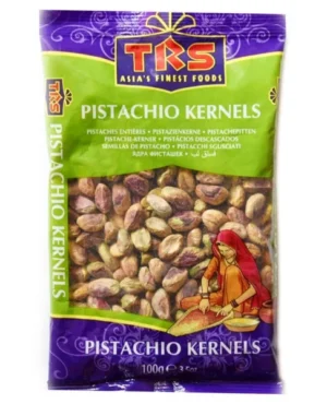 Pistaches vertes nature pour cuisine indienne 100g de TRS
