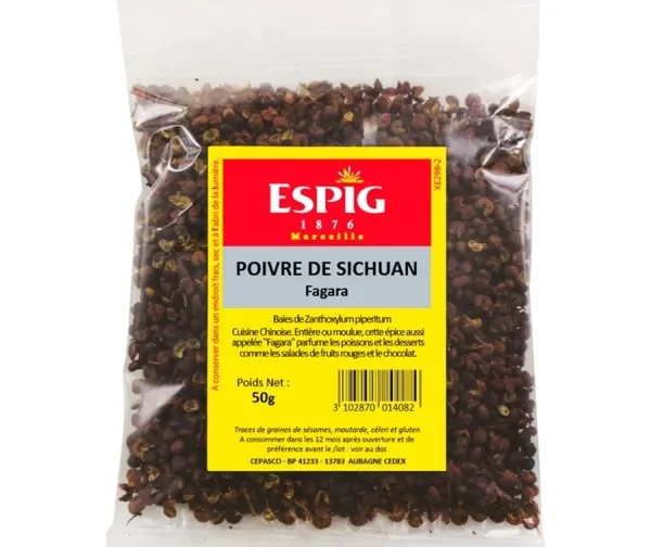 Poivre de Sichuan ou Fagara Epice 50g de TRS