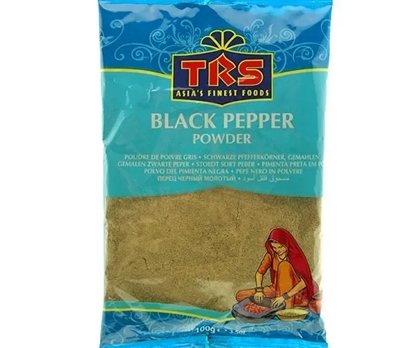 Poivre gris moulu épice indienne 100g de TRS