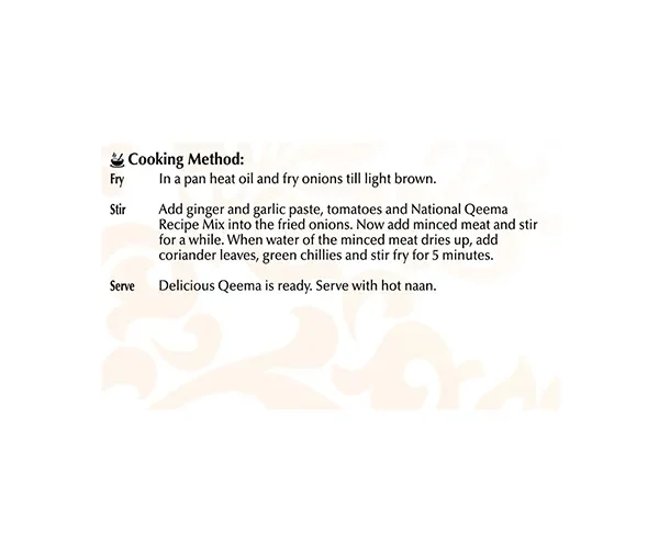 Qeema 39g de National - Image 3