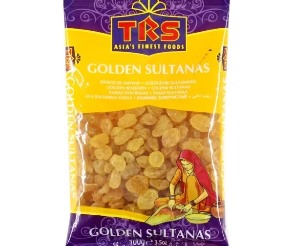 Raisins secs dorés pour cuisine indienne 100g de TRS