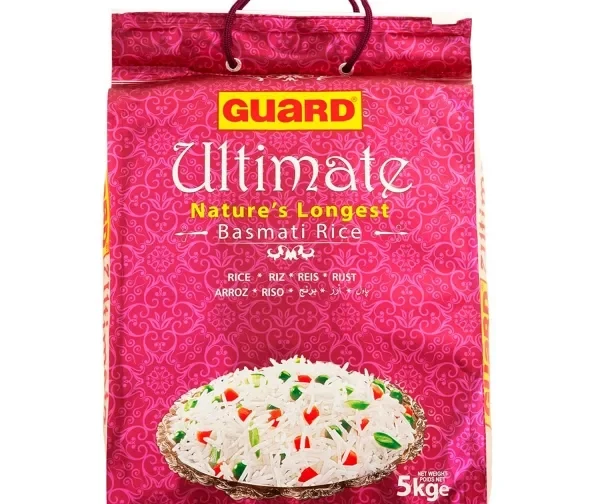 Ultimate Nature&rsquo;s Longest Basmati Rice 5kg de Guard