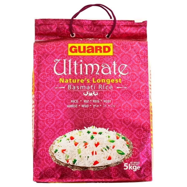 Ultimate Nature&rsquo;s Longest Basmati Rice 5kg de Guard