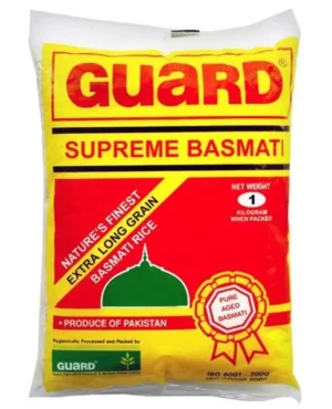 Riz Basmati Indien Suprême 1kg de Guard