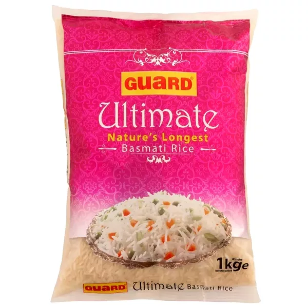 Ultimate Nature&rsquo;s Longest Basmati Rice 1kg de Guard