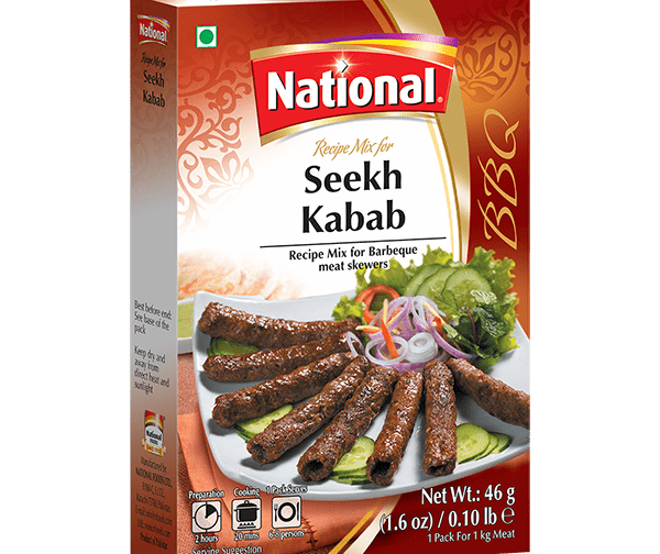 Seekh Kabab 46g de National