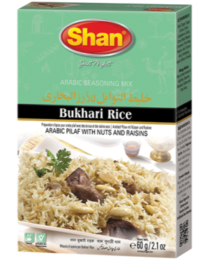 Shan Arabic Bukhari Rice 60g. de Shan