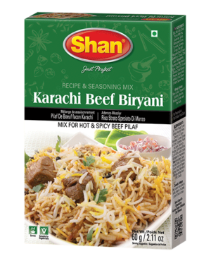 Shan Karachi Beef Biryani 60g de Shan