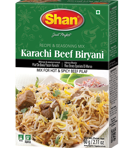 Shan Karachi Beef Biryani 60g de Shan