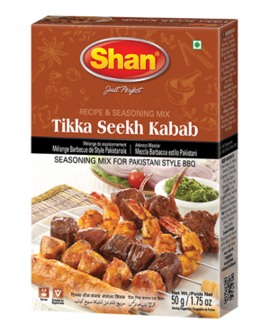 Shan Tikka Seekh Kebab 50g de Shan