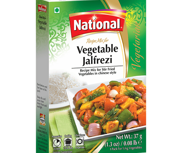 Vegetable Jalfrezi 37g de National
