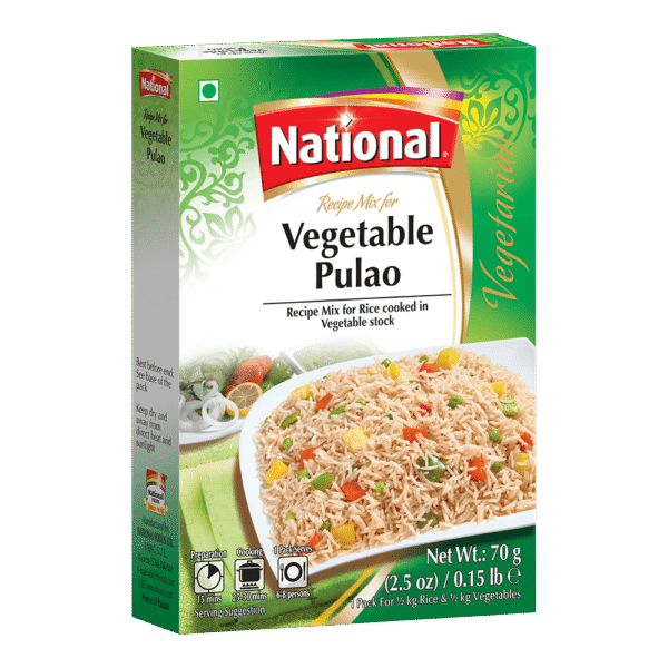 Vegetable Pulao 70g de National