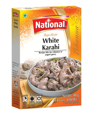 White Karahi 40g de National
