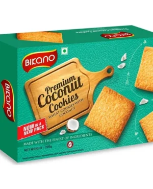 Biscuits cookies indiens noix de coco 200g de Bikano