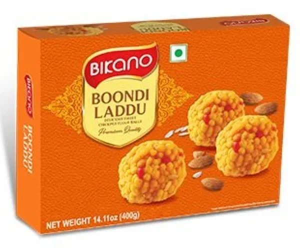 Ladoo boondi douceur indienne 400g de Bikano