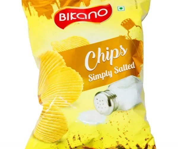 Chips indiennes Simply salted 60g de Bikano