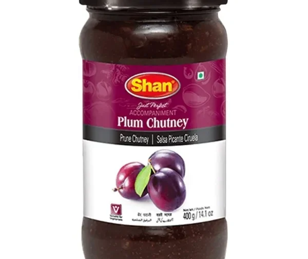 Chutney de prune sauce indienne 400g de Shan