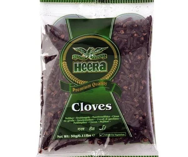 Girofle entier Clous de girofle Epice indienne 50g de Heera