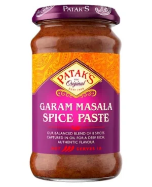 Pâte de curry indienne Garam masala très épicé 250ml de Patak&rsquo;s